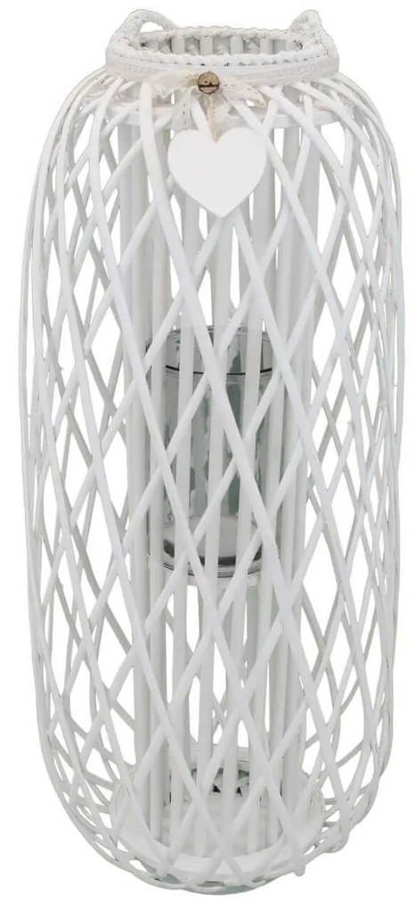 GENEVIEVE - lanterna in vimini tondo 20 x 95 cm