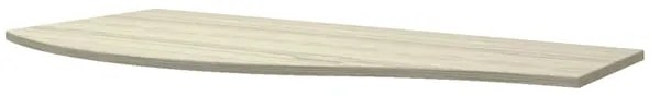 Top per lavabo Vague BADEN HAUS L 103 x H 1.6 x P 51 cm rovere sbiancato mdf