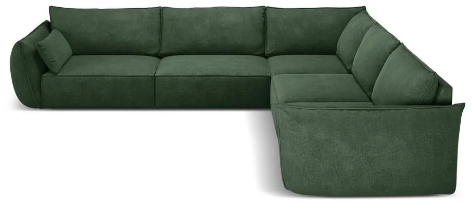 Divano angolare verde scuro (variabile) Vanda - Mazzini Sofas