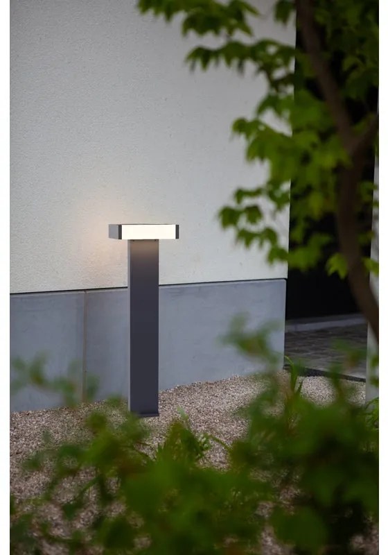 Lampione da giardino LED, Conroy H 71.5 cm, antracite 1300 LUMEN, IP54 LUTEC