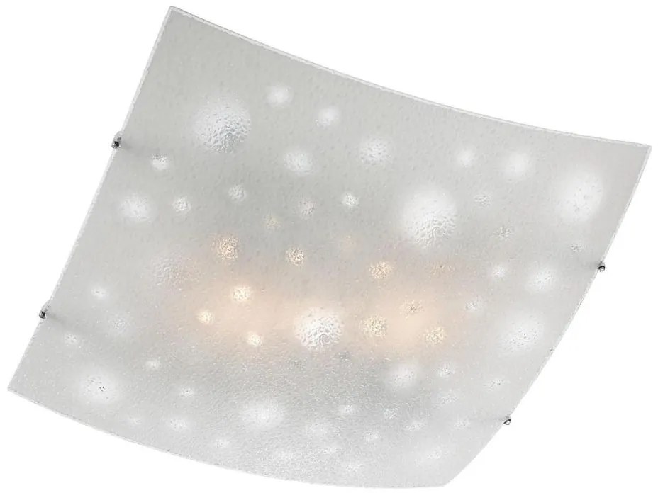 Redo 05-905 - Plafoniera ISIDE 2xE27/42W/230V 39x39 cm trasparente