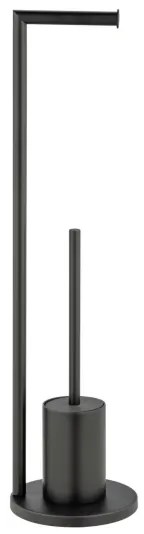 WENKO 25675100 - Set WC FERLA 18x69,5 cm nero