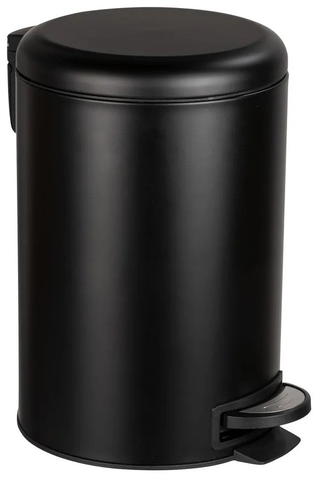 Bidone nero Easy Close, 12 L Leman - Wenko