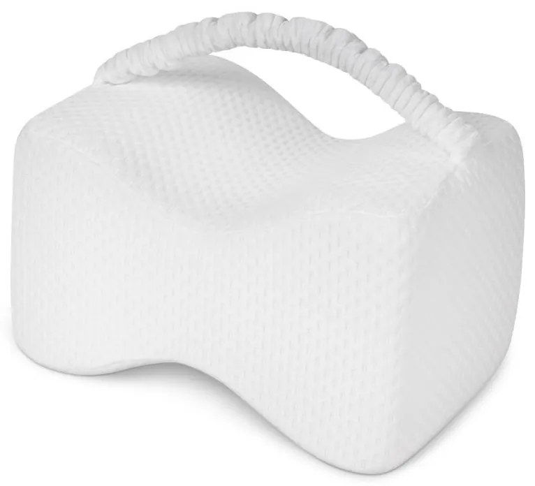 CONNECT IT CFH-6010-WH - Cuscino anatomico tra le ginocchia Taurus Knee bianco