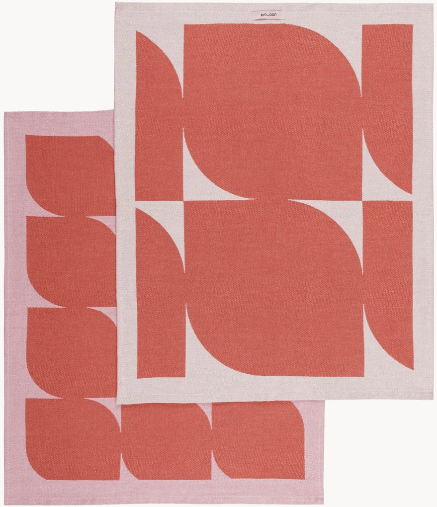 Set di 2 strofinacci Abi