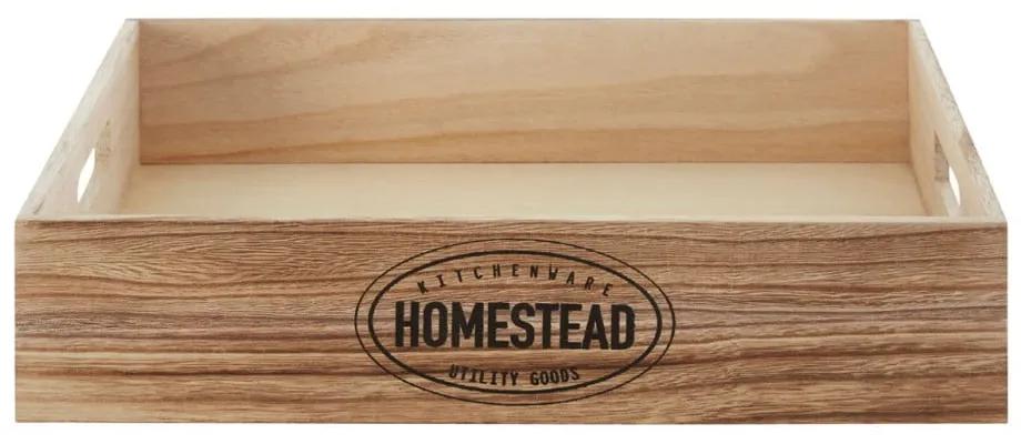 Vassoio in legno 28x38 cm Rustic Homestead - Premier Housewares