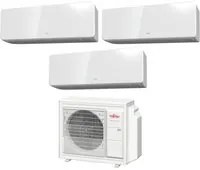 Climatizzatore Condizionatore Fujitsu Trial Split Inverter serie KG 7+9+9 con AOYG24KBTA3 R-32 Wi-Fi Integrato 7000+9000+9000