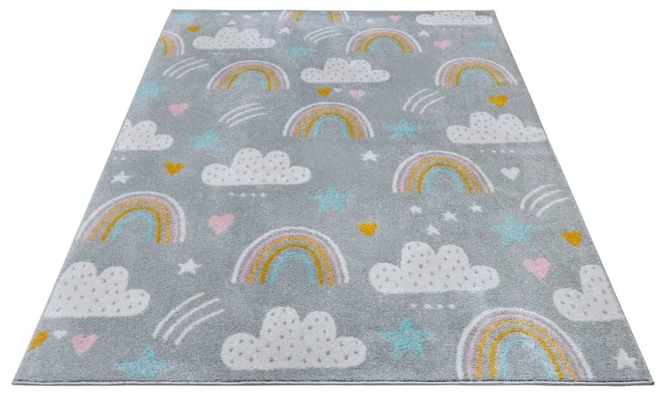 Tappeto grigio per bambini 160x235 cm Rainbow - Hanse Home