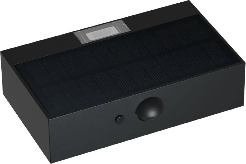 Applique Solare MINI-WALL Nera 350 lumen