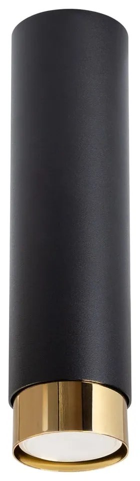 Plafoniera nera/dorata Crown – Sollux