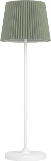 Eglo 75933 - Lampada da tavolo LED dimmerabile ricaricabile LEONERO LED/3,8W/5V 2000 mAh bianco/verde