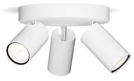 Philips - Luce Spot da bagno IDRIS 3xGU10/5W/230V IP44 bianco