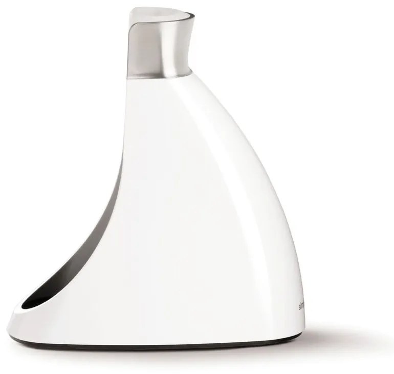 Spazzola per WC in acciaio bianco - simplehuman