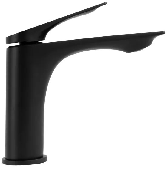 REA-B1117 - Miscelatore per lavabo AVALON 16,5 cm nero