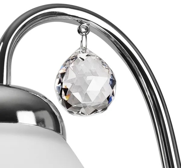 Lampada da parete MIRANDA 1xE27/60W/230V cromo lucido