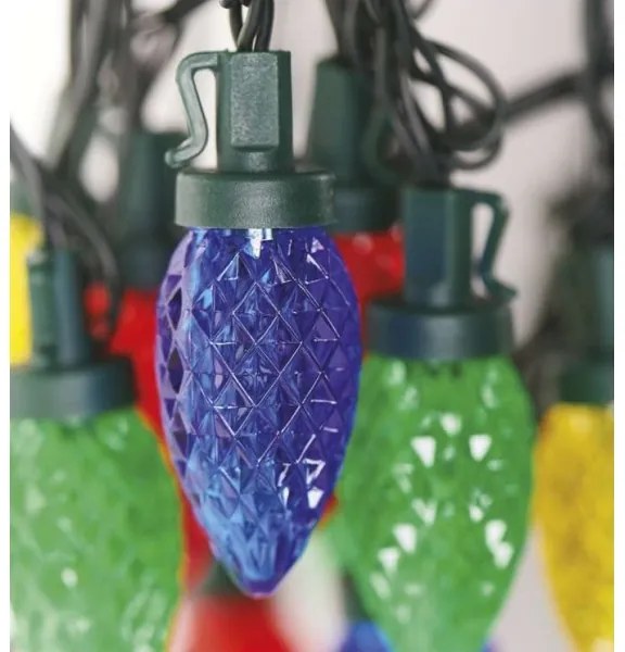 Catena LED da esterno natalizia 50xLED/8 modalità 14,8m IP44 multicolore