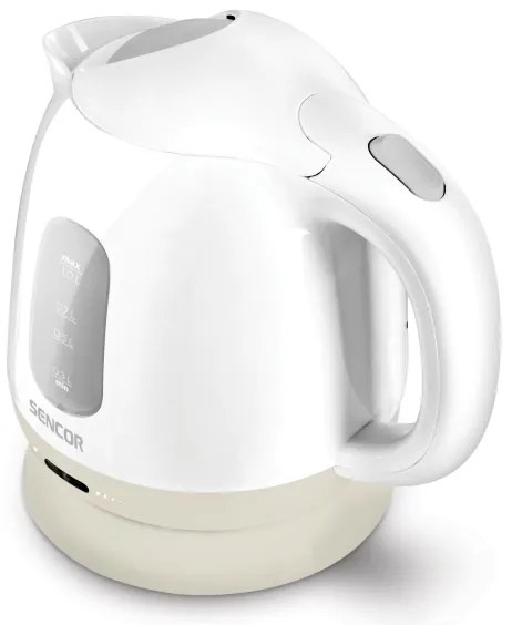 Sencor - Bollitore 1 l 1100W/230V bianco/beige
