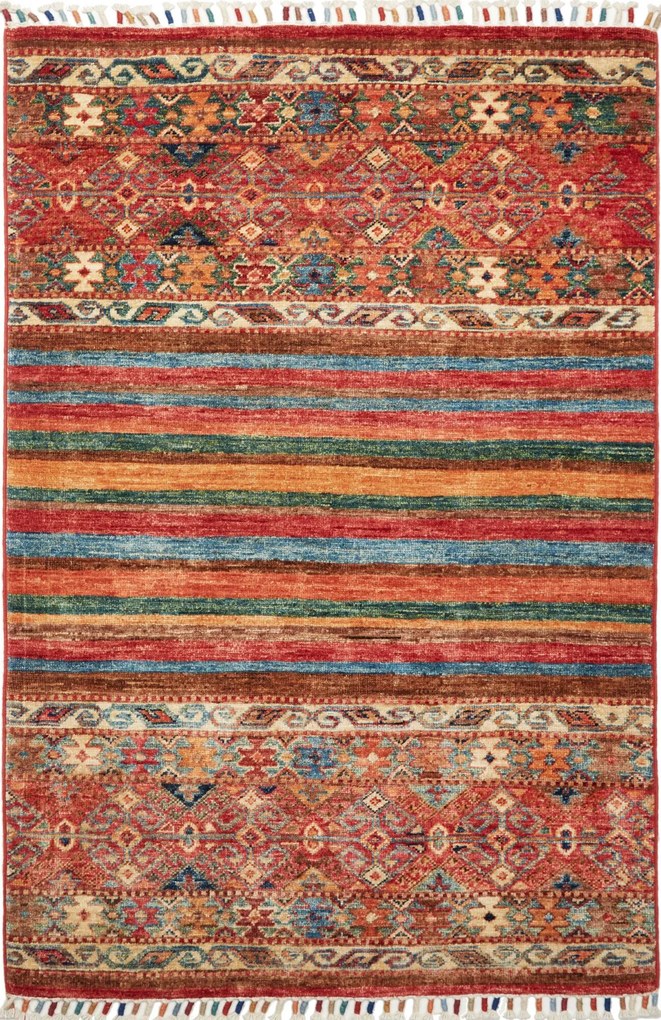 Samarkand Tappeto orientale 90 x 130 (Pakistan) Annodato A Mano