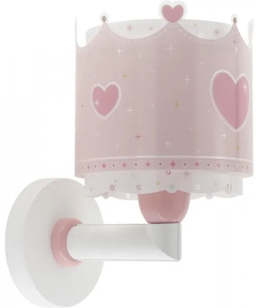 Dalber 61109 - Applique per bambini LITTLE QUEEN 1xE27/60W/230V
