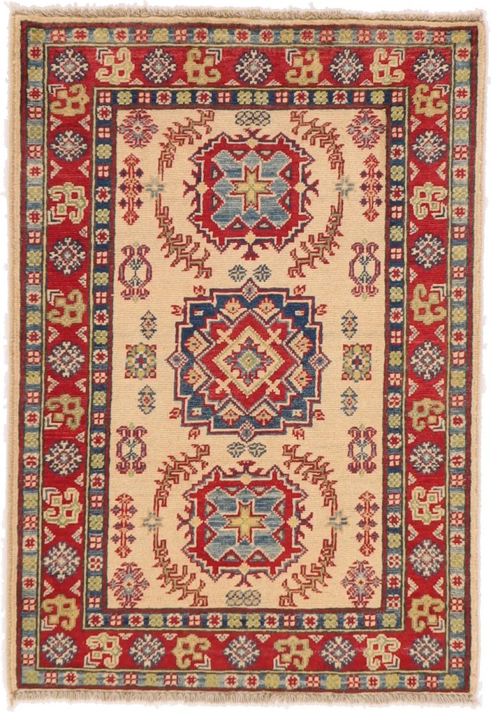 Kazak Tappeto orientale 80x120 (Pakistan) Annodato A Mano