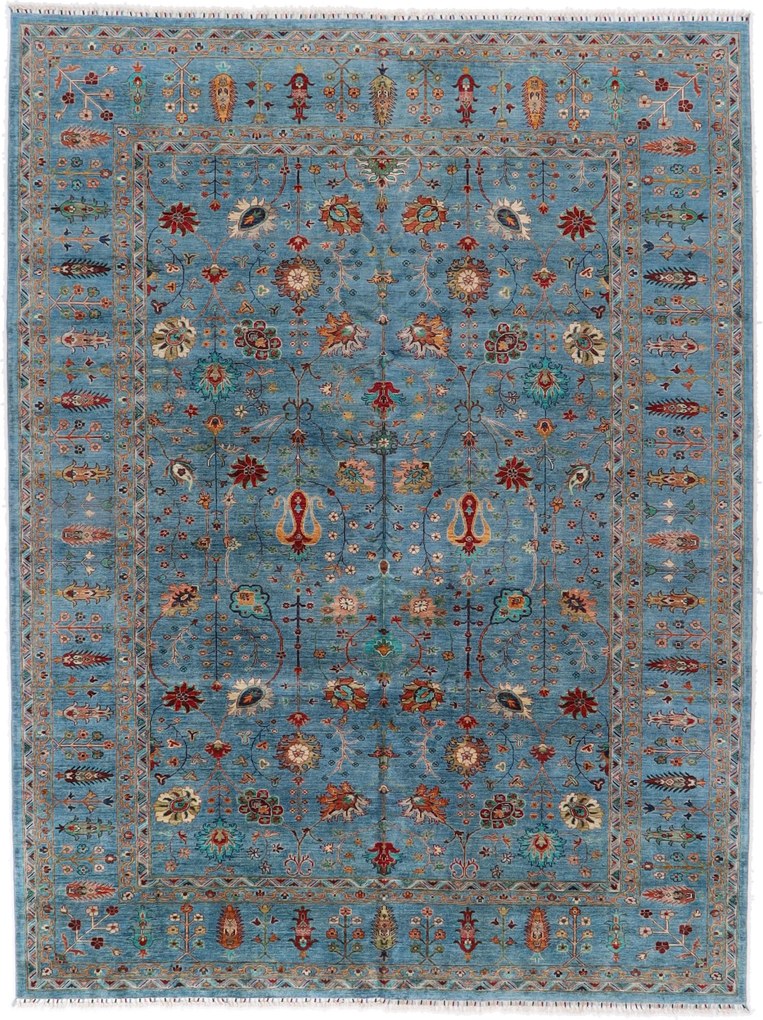 Samarkand Tappeto 270x360 (Pakistan) Annodato A Mano