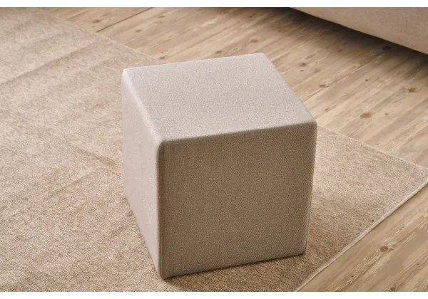 Pouf CUBI 40x40 cm beige