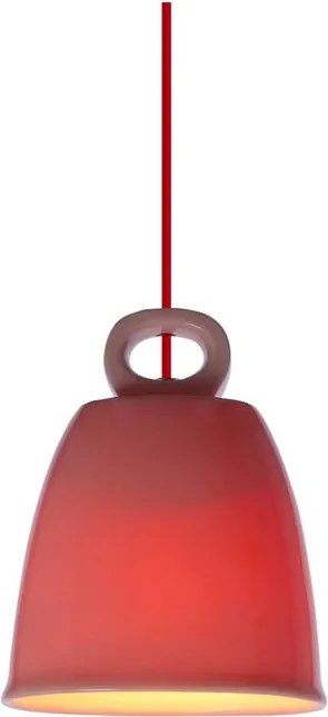 Lampadario rosa con paralume in ceramica Sewilla – Candellux Lighting
