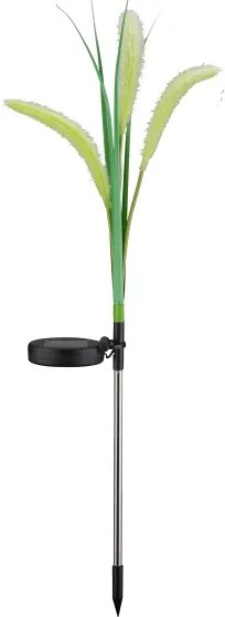 Lampada LED solare FLORA LED/1,2V 3000K 600 mAh IP44 nero