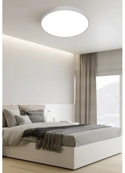 Top Lampada Metal 40B - Plafoniera LED LED/36W/230V 40 cm bianco