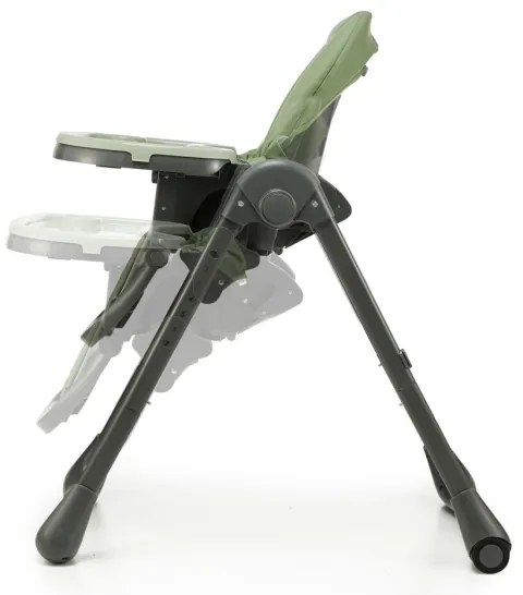 KINDERKRAFT - Sedia da pranzo per bambini TUMMIE verde