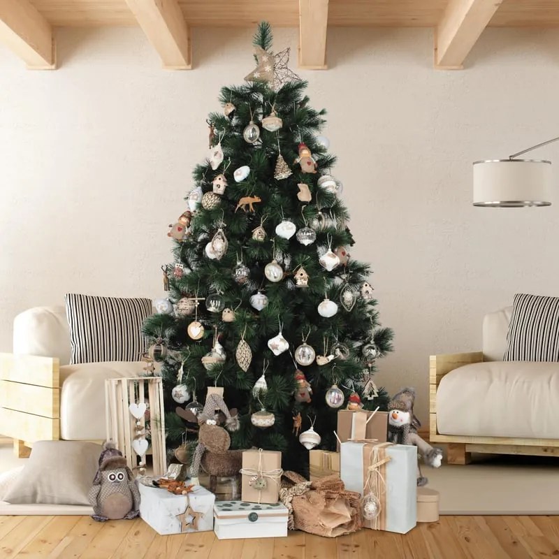 Albero di Natale artificiale Marittimo verde H 180 cm x Ø 105 cm