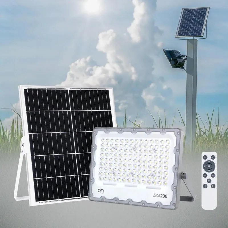 Proiettore solare Solar Pro 200 IP65 2000 Lumen