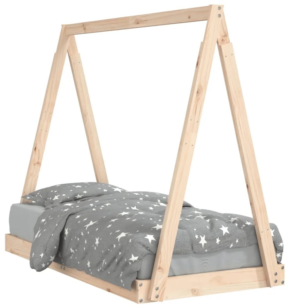 Giroletto per bambini 70x140 cm in legno massello di pino