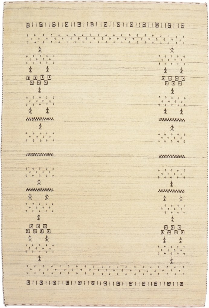 Loribaft Tappeto 200x130 (Indian) Annodato A Mano