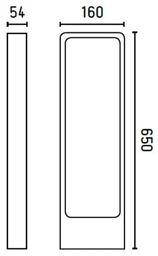 FARO 75520 - Lampada LED da esterno DAS LED/5W/230V IP54