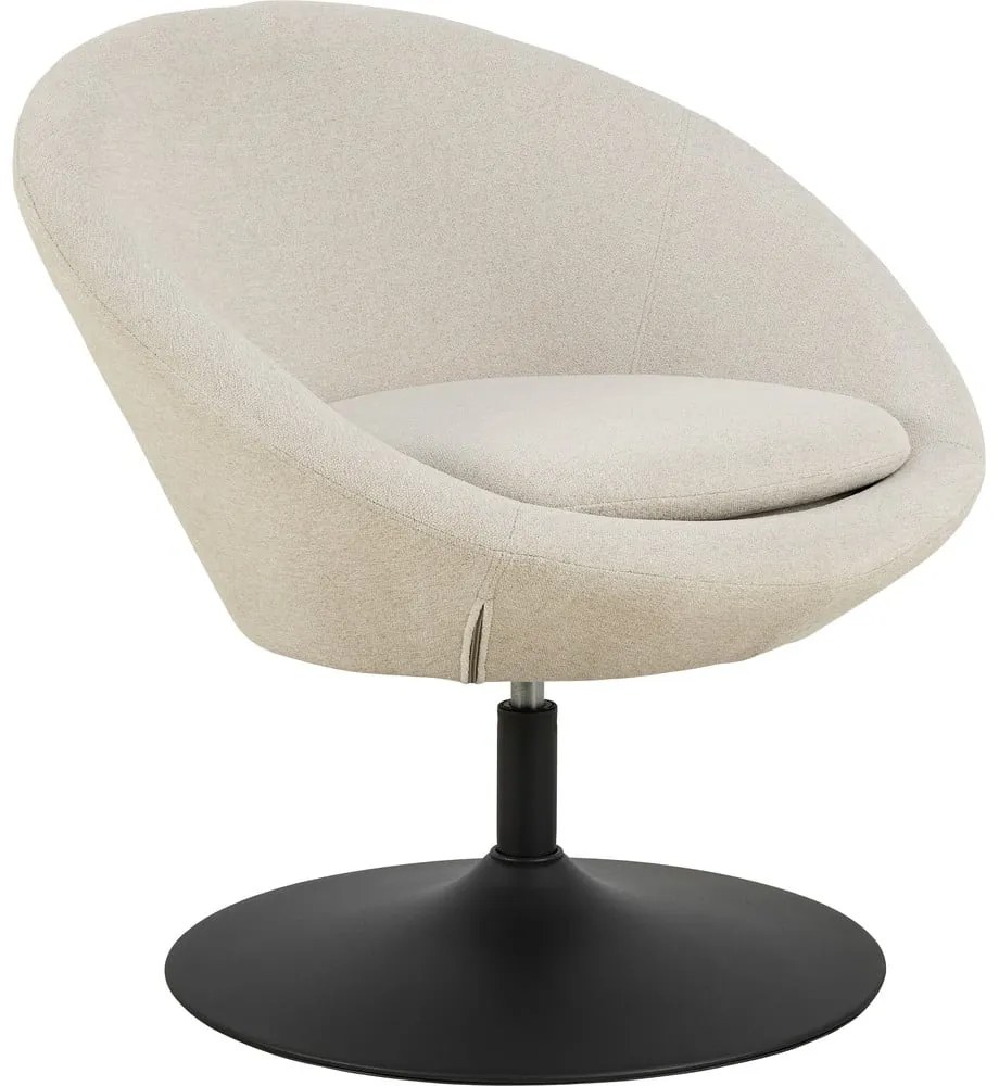 Poltrona beige girevole Center – Actona