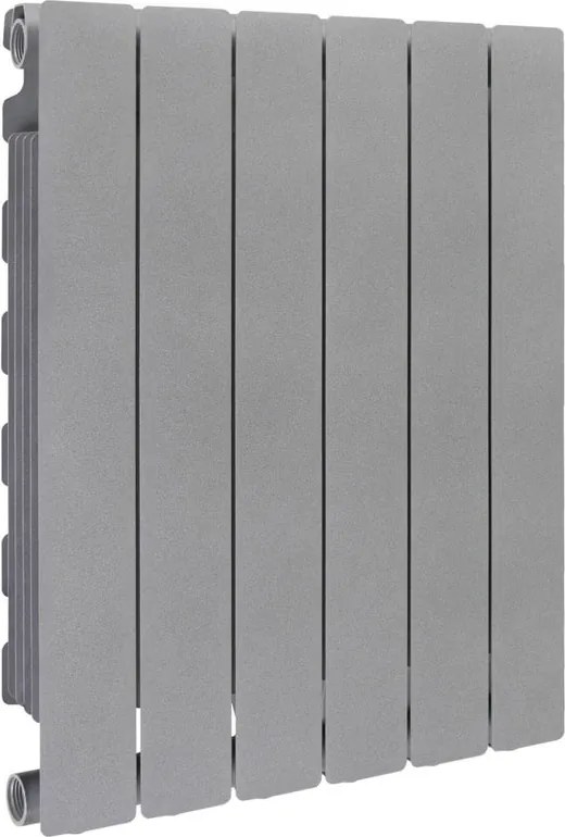 Termosifone in alluminio 6 elementi interasse 600 mm PRODIGE MODERN graphite
