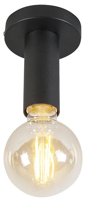 Plafoniera moderna nera - Facil