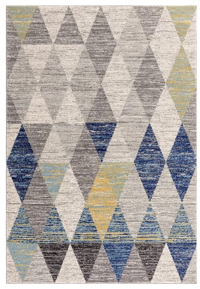 Tappeto blu 160x230 cm Muse Harlequin Blue – Asiatic Carpets