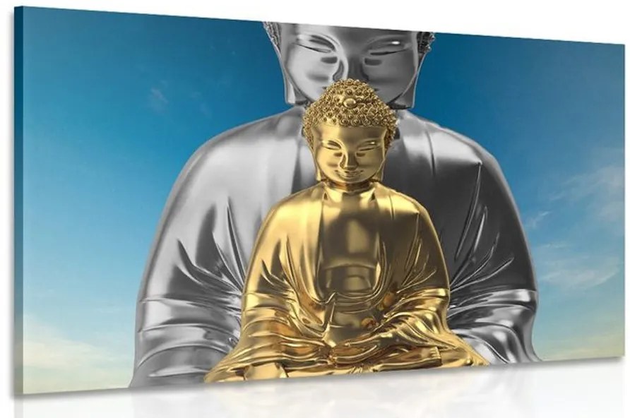 Stampa su tela – Buddha in meditazione