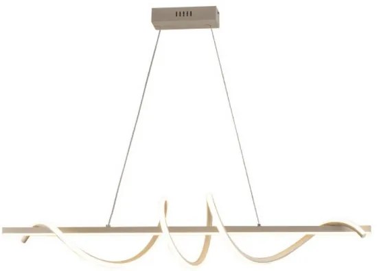 Lampadario LED dimmerabile a sospensione con cavo LED/50W/230V 3000-6500K 100 cm + telecomando