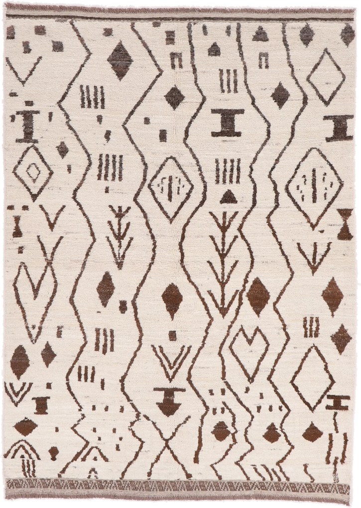 Berber Tappeto orientale 140x180 (Afghanistan) Annodato A Mano