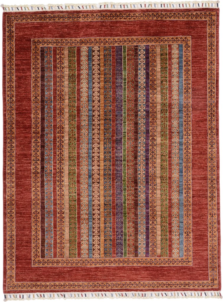 Samarkand Tappeto 200x150 (Pakistan) Annodato A Mano