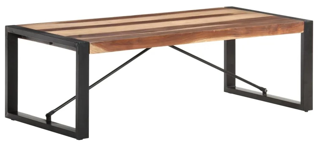 Tavolino Da Salotto 120x60x40cm İn Legno Massello /