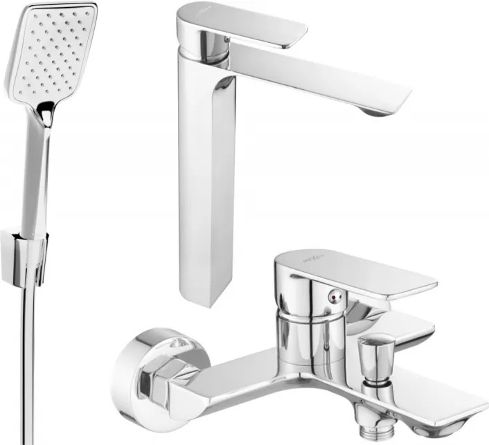 Mexen Alexa R62 set da bagno, cromo - 71213R62-00
