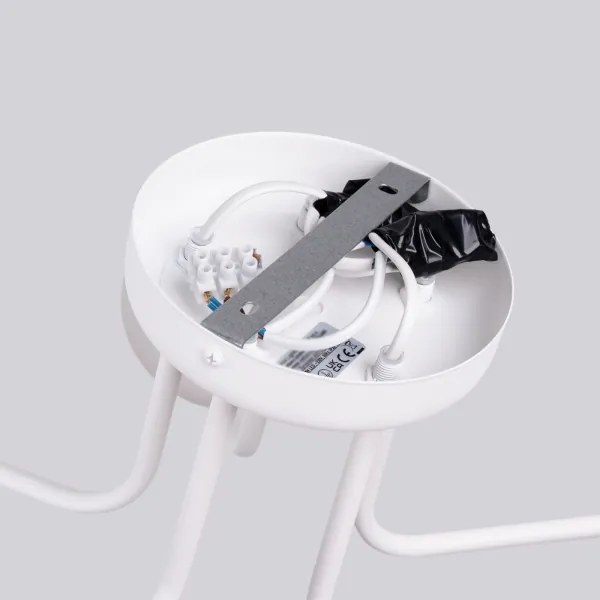 Sollux SL.1660 - Lampadario a sospensione con supporto rigido ASTRAL 5xG9/8W/230V bianco