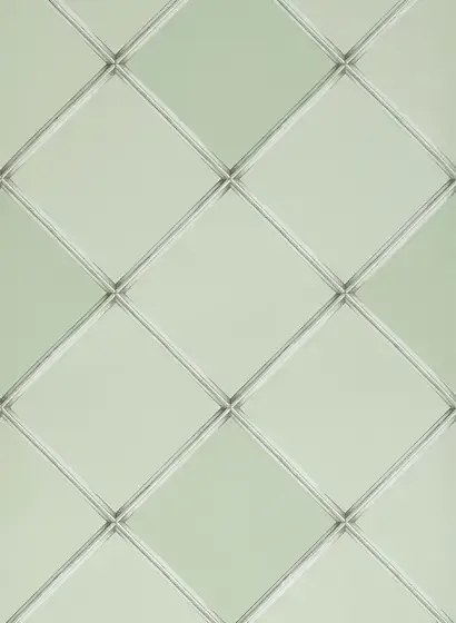 Tapete Palm House Trellis von Osborne & Little - Soft Green