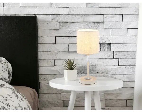 Globo 15968T - Lampada da tavolo DELEON 1xE14/40W/230V