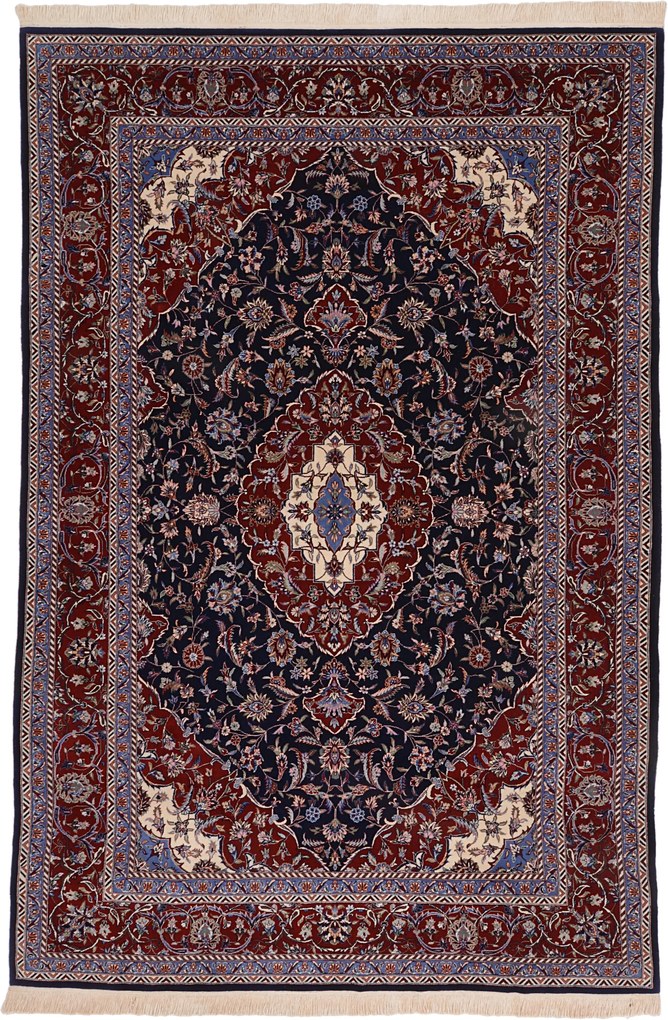 Isfahan Tappeto orientale 280x190 (Cina) Annodato A Mano