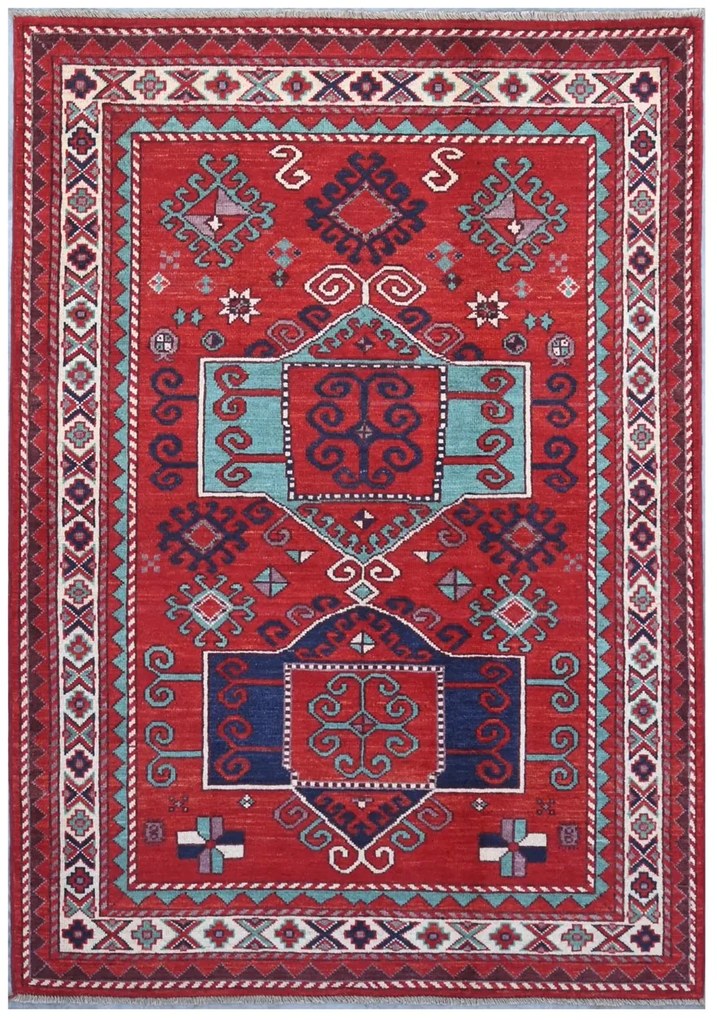 Kazak Tappeto orientale 120 x 180 (Pakistan) Annodato A Mano